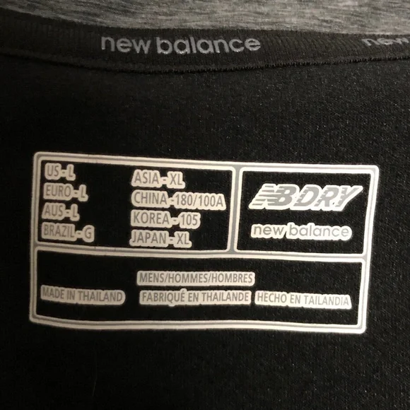 Men’s New Balance Black Quarter-Zip, Size L - Picture 6 of 7